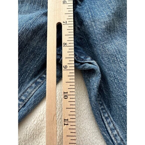 Lee Dungarees Slim Bootcut Size 14 Adjustable Waist See Pics 5 Pocket Blue Jeans - Picture 4 of 13